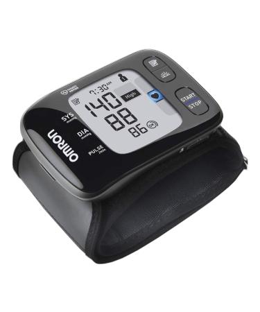 Omron Hem 6232T Wrist Blood Pressure Monitor (Black) Battery Powered