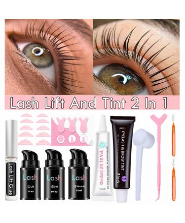Shop At-Home Lash Lift & Tint Kit - 2-in-1 Keratin Formula for Voluminous Lashes - Long-Lasting Results - Buy Online on GoSupps.com