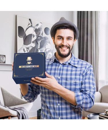 Jurgen K Beard Grooming Kit for Men - Beard Oil, Balm, Brush, and Comb Set - Buy Online on GoSupps.com