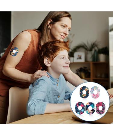 25 Sensor Covers for Dexcom G7 | Waterproof Blood Sugar Patches | Flower Pattern Self-Adhesive Stickers - Buy Online on GoSupps.com