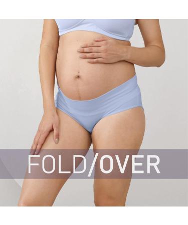 Intimate Portal Maternity Knickers | Pregnancy Postpartum Underwear | Foldable Under Bump Pants | 6-pk Starlite - Buy Online on GoSupps.com