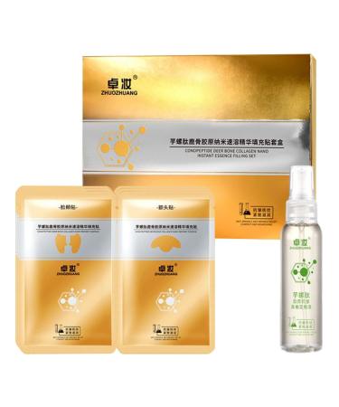 Skin Repair Essence Kit | Japanese Spiropeptide Deer Collagen Essence Set - Hydration Spiral Peptide Formula for Dry & Sensitive Skin Rockia