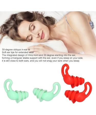 Noise Reduction Earplugs Sleeping Ear Tips 2 Pairs Fin Tips for Home Travel - Buy Online on GoSupps.com