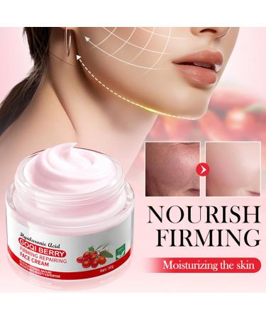 Crsetmyth AntiWrinkle Goji Berry Face Cream 50g Moisturizer AntiAging & Wrinkle Cream for Day and Night A Whitening Face Cream for Women and Men Reduces Wrinkles Moisturizes - Buy Online on GoSupps.com