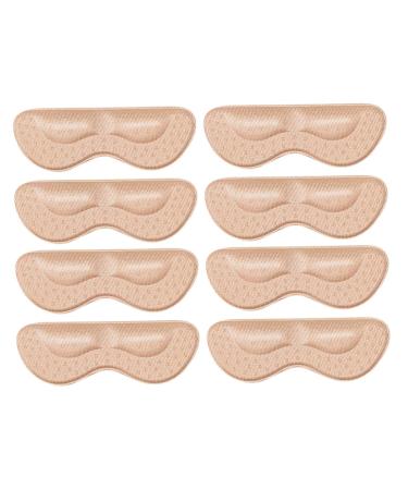 NOLITOY 1 Set 4 Pairs Anti-wear Back Stickers Heel Liners Wear-Resistant Heel Stickers Heels Grips for Heel Protectors Liners Shoe Heel Pads Adhesive Heel Liner Soft Follow up Post Post