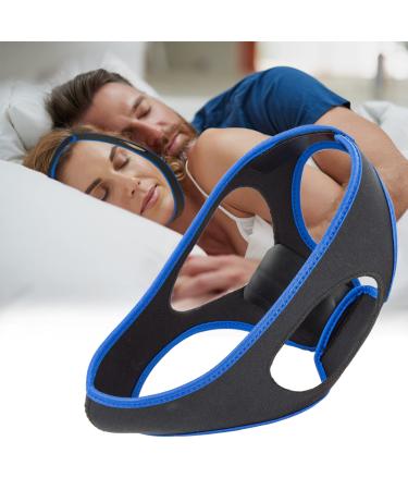 Anti Snoring Chin Strap Anti Snoring Devices Advanced snoring Adjustable and Breathable Snore Reducing Snoring Aids Users Chin Strap