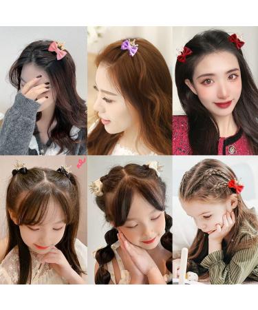 12Pcs Small Bow Princess Hair Claw Clips for Thin/Medium Thick Hair - Mini Crown Hair Accessories for Women Girls - Buy Online on GoSupps.com