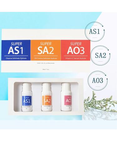 Aqua Peeling Solution 3 Types de Solution Petites Bulles Nettoyage en Profondeur Liquide Hydratant S rum Soins de la Peau du Visage Dermabrasion S rum Facial Liquide de Nettoyage - Buy Online on GoSupps.com