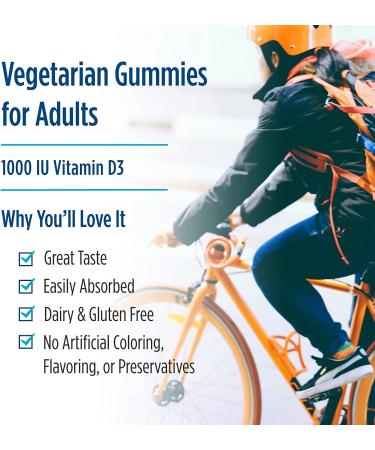 Nordic Naturals Vitamin D3 Gummies 25 mcg - Zero Sugar Wild Berry (60 Count) - Buy Online on GoSupps.com