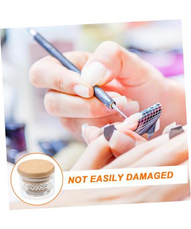 Housoutil Nail Art Brush Cup Acrylic Nail Supplies Dappen Dish for Acrylic Nails Nail Powder Holder Nail Cups Nail Dish Cup Manicure Nail Cup Manicure Nail Dish Glass Tool Liquid - Buy Online on GoSupps.com