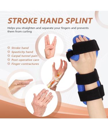 Resting Hand Splint for Stroke & Arthritis Relief - Universal Finger Support Brace for Left & Right Hands - Buy Online on GoSupps.com