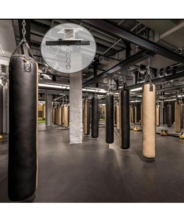 Vanroug Heavy Duty Steel Beam Clamp & Bag Mount | 360 Rotation for I/H Beam | Ultimate Boxing & Muay Thai Training Accessory - Buy Online on GoSupps.com