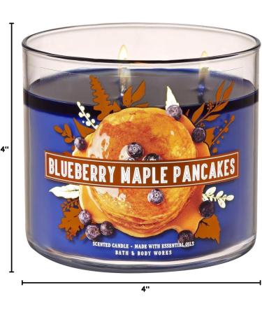 Buy Bath and Body Works Blueberry Maple Pancakes Candle - 14.5 oz 3-Wick Limited Edition Fall Candle | International Shipping Available - Buy Online on GoSupps.com