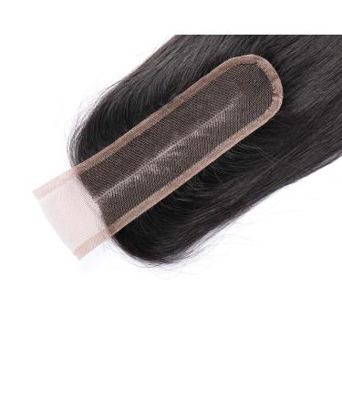 Blisshair 2 X 6 Lace Frontal Closure - Straight Brazilian Virgin Remy Human Hair Extension (8 Inch) - Deep Medium Part Lace Closure for Natural Look - Buy Online on GoSupps.com
