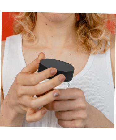 TOVINANNA 4 Pcs Portable Powder Box Crease Reusable Makeup Accessories Cosmetics Powder Case Kit Black Plastic 1 g (Pack of 1) Black Pinkx2pcs - Buy Online on GoSupps.com