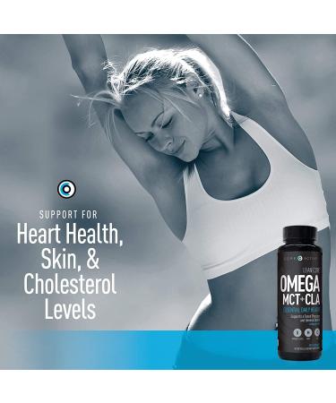 Lean CORE Omega MCT + CLA - Stimulant Free Health & Wellness Formula | Lean Muscle & Toned Physique | Omega 3-6-9 Fatty Acids | Keto Friendly - 30 Day Supply - Buy Online on GoSupps.com