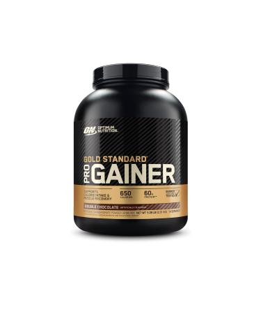 Optimum Nutrition GS Pro Gainer Weight Gainer Protein Powder, Double Chocolate, 5.09 Pounds (Packaging May Vary) Double Chocolate 5 Pound (Pack of 1)