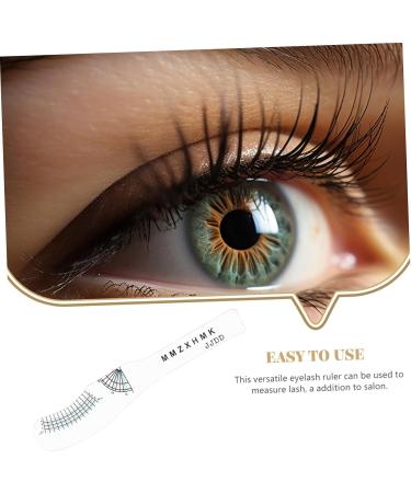 Balacoo 10pcs Eyelash Measuring Tool - Essential Lash Measure Ruler for Extensions & Techs - Perfect for Curly Eyelashes - Buy Online on GoSupps.com
