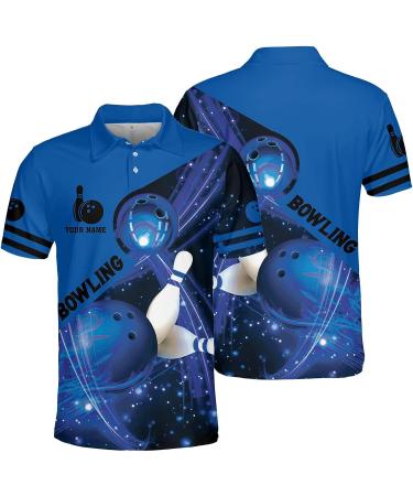 Personalized Name Bowling Polo Shirts for Men and Women | Team Bowling Shirt Men - Buy Online on GoSupps.com