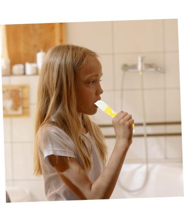 Hoement 3-Piece Silicone Cartoon Toothbrush Set for Kids - Fun Oral Cleaning Tools in Assorted Colors - Buy Online on GoSupps.com