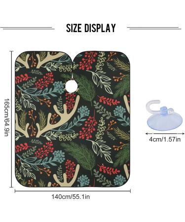 Waterproof Barber Cape - Flower Pattern & Cheetah Haircut Bib for Men & Women | Durable Unisex Hair Cutting Cape - Buy Online on GoSupps.com