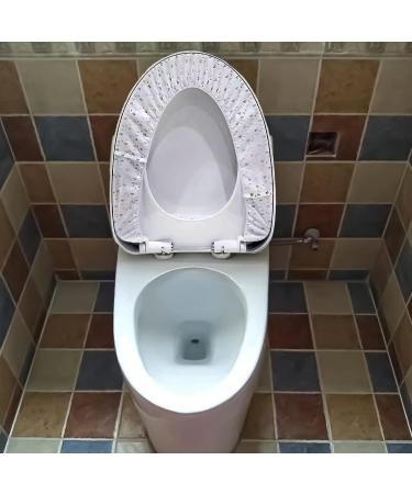 PMELCXD 20 PCS Toilet Seat Covers Disposable - Disposable Non-Woven Individually Wrapped Toilet Seat Shields Travel Accessories for Adults Kids(White) - Buy Online on GoSupps.com