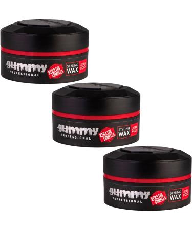 3x Gummy Styling Wax 150mL - Ultra Hold for Dynamic Hairstyles | Long Lasting Shape, Moisturizing & Extra Bright Finish - Buy Online on GoSupps.com