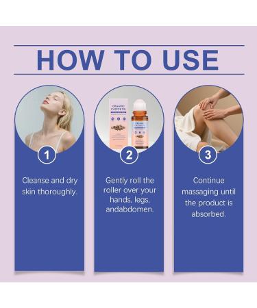 Castor oil Organic castor oil 50 ml cold pressed and unrefined deep hydration and smoothing moisturizing soothing for face hair skin body care scalp oil 3 pieces 3PC - Buy Online on GoSupps.com