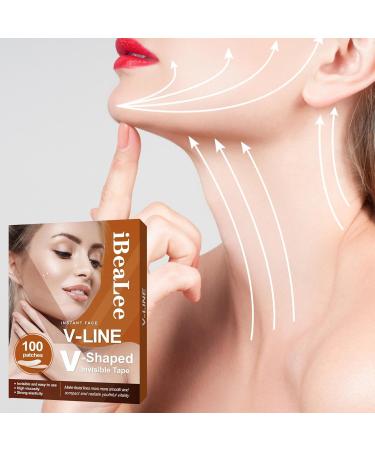XIAOXIAOYU V Shaped Invisible Tape Face Lift Tape Invisible for Double Chin Breathable Ultra-thin Invisible High Elasticity V Shaped Instant Face Lift Sticker Secret Make Up Stickers for - Buy Online on GoSupps.com