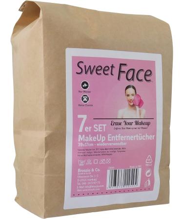 Microfibre Make-Up Remover Cloth Microfibre Alternative to Face Cleaning Wipes Removing Make-Up and Cleaning 1 count (Pack of 7) - Buy Online on GoSupps.com