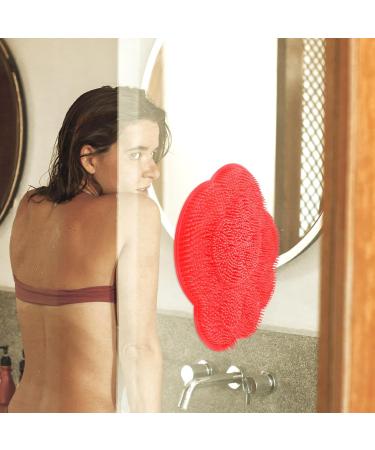 KOMBIUDA Lazy Back Rub Pad Foot Massager Bathroom Non-skid Foot Scrubber Care Cleaning Pad - Buy Online on GoSupps.com