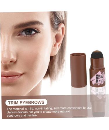 MAGICLULU 1pc Hairline Eyebrow Powder Hairline Powder Forehead Shadow Powder Stamps Cover One Step Hairline Makeup Hair Line Embellish Hair Roots Seal Powder Supplement Cosmetic Product 1 count (Pack of 1) Brown - Buy Online on GoSupps.com