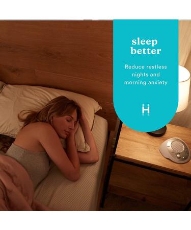 Homedics SoundSleep White Noise Machine - Portable Small Travel Sound Therapy with 6 Nature Sounds for Home, Office, Nursery - Silver - Buy Online on GoSupps.com