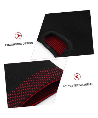 FRCOLOR Half Gloves for Carpal Tunnel Relief - Thermal Compression Thumb & Palm Protector Sleeves - Black Size S - Ideal for Pain Relief & Comfort - Buy Online on GoSupps.com