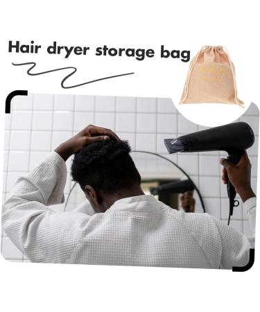 IWOWHERO Hair Dryer Storage Bag Hair Tools Travel Bag Hairdryer Pouch Hair Dryer Organizer Sports Bag Fabric - Buy Online on GoSupps.com