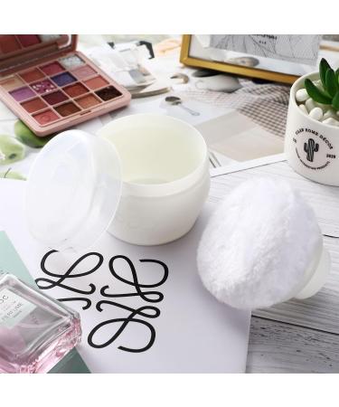 Body Powder Container Set with Fluffy Puff Kit - Baby Care Powder Box & Travel-Friendly Puff Case - Buy Online on GoSupps.com