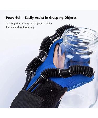 Rehabilitation Robot Gloves Finger Training Stroke Hand Splint Finger Orthosis Functional Hand Splint Electric Hand Dysfunction Patient Training Device Hemiplegia Finger Right Medium - Buy Online on GoSupps.com