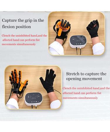 Finger Hand Training Device Rehabilitation Robot Gloves Stroke Hemiplegia Rehabilitation Training Equipment Finger Straightening Brace Guard Protector for Hand Righthand 12age(child) - Buy Online on GoSupps.com