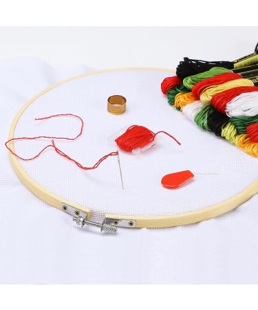 Cheap Plastic Embroidered Wreath of Cross-Stitch Tool Round Embroidery  Frame Sewing Hoop Ring Home Decoration Craft | Joom