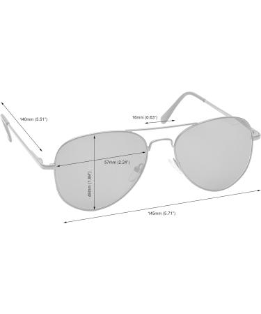 Silver Sun Readers by The Reading Glasses Company | Metal Frame UV400 Reading Glasses for Men & Women | S8-8 +3.00 - Buy Online on GoSupps.com