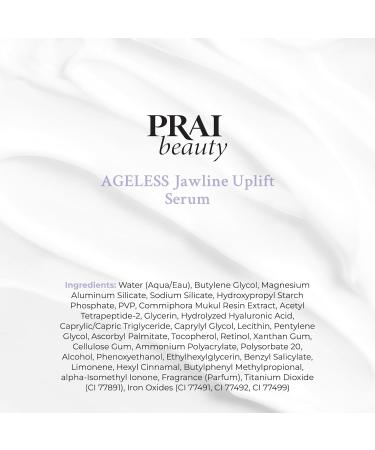 PRAI Beauty Ageless Jawline Uplift Serum - Anti-Aging & Firming 1.7 Oz | International Shipping Available - Buy Online on GoSupps.com