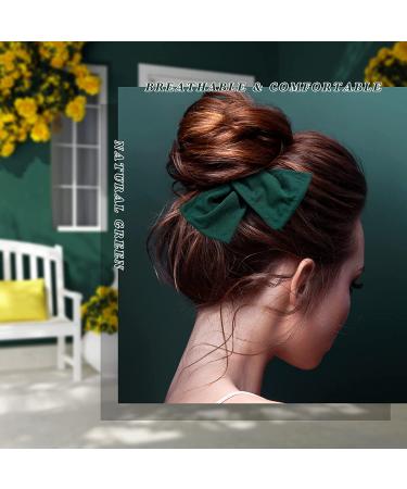 4-Pack Deft Hair Bun Makers - French Doughnut Style in Black, Khaki, Green & Dark Blue - Buy Online on GoSupps.com