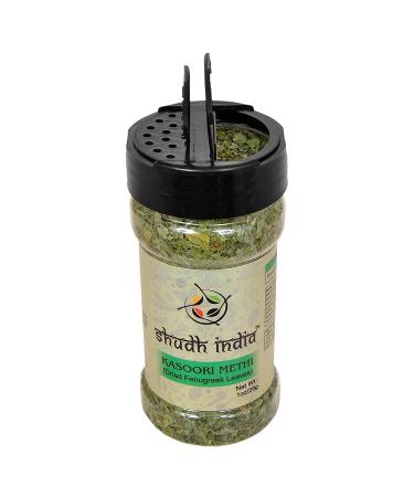 Shudh India Dried Fenugreek Leaves (Kasoori Methi) - Gluten Friendly, NON-GMO, Vegan - Buy Online on GoSupps.com