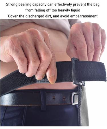 Buy Waterproof Stoma Cover Bag - Portable Strong Bearing Capacity for Personal Care (Black) | International Shipping Available - Buy Online on GoSupps.com