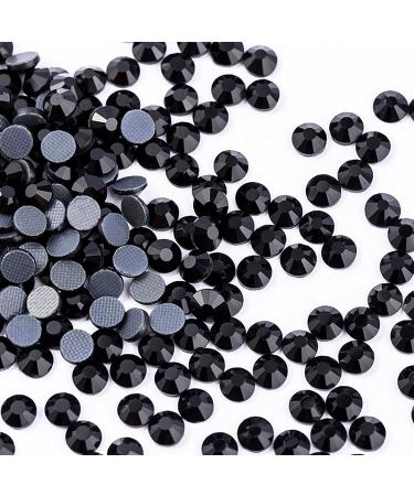 Briskbloom 288PCS SS30 6MM Jet Black Rhinestone Hotfix Crystals for Crafts & Clothes - Buy Online on GoSupps.com