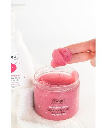Ziaja Marshmallow Sugar Body Scrub 300ML - Buy Online on GoSupps.com
