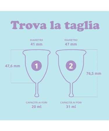Buy Rainbowcup Menstrual Cup - Italian Medical Silicone Size 2 Soft & Turquoise | Eco-Friendly & Comfortable - Buy Online on GoSupps.com