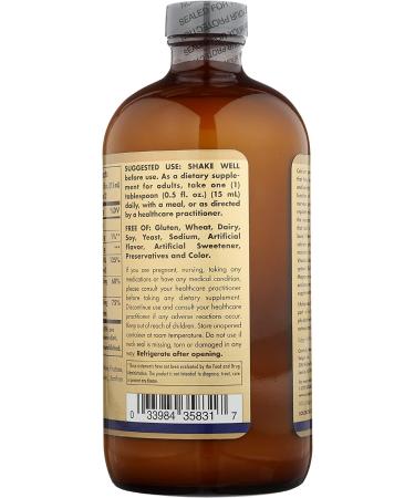 Solgar Liquid Calcium Magnesium Citrate with Vitamin D3 - Natural Blueberry, 16 fl oz - Buy Online on GoSupps.com