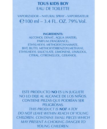 Tous Boy Eau De Toilette Spray 3.4 oz - Youthful Fragrance for Him - Buy Online on GoSupps.com