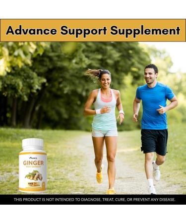 Mysurty Ginger Root Extract | Ginger Root Supplement | Ginger Capsules 1000mg | Capsules for Men & Women - 60 Capsules (Pack 1) - Buy Online on GoSupps.com